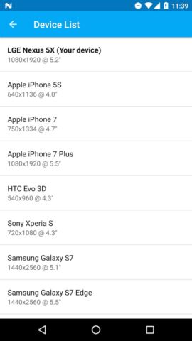 DPI Calculator для Android — скриншот 2