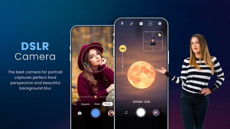 DSLR Camera — HD Camera 2026 для Android — скриншот 2