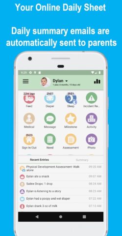 Daily Connect (Child Care) для Android — скриншот 1