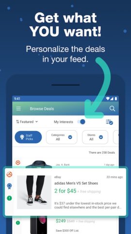 DealNews: Find Deals & Coupons для Android — скриншот 3