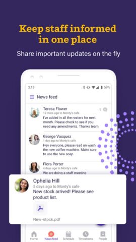Deputy: Employee Scheduling для Android — скриншот 3