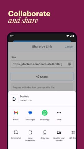 DocHub: Edit, Sign & Share PDF для Android — скриншот 5
