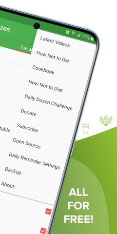 Dr. Greger’s Daily Dozen для Android — скриншот 2