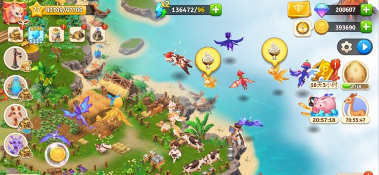 Dragon Farm Adventure для iOS — скриншот 1