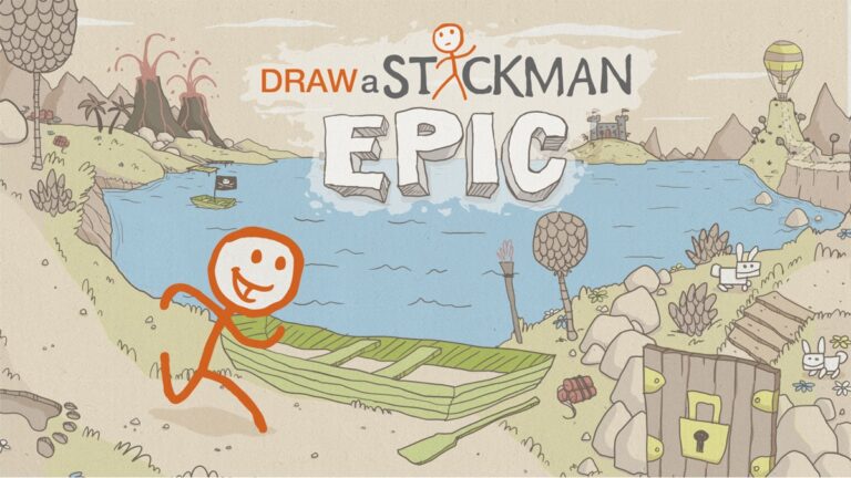Draw a Stickman: EPIC Free для iOS — скриншот 1