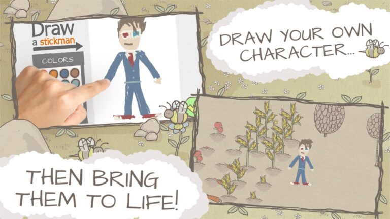 Draw a Stickman: EPIC Free для iOS — скриншот 2
