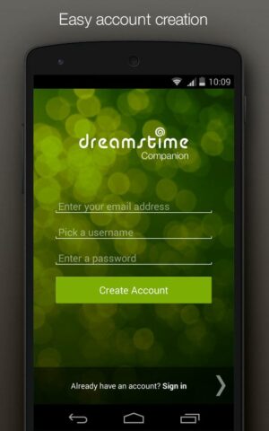 Dreamstime: Sell Your Photos для Android — скриншот 1