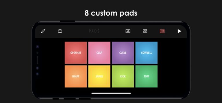 Drum Machine Создатель музыки для iOS — скриншот 1