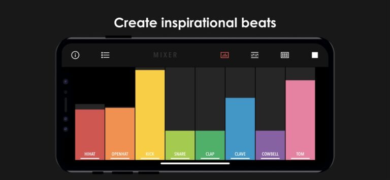 Drum Machine Создатель музыки для iOS — скриншот 3