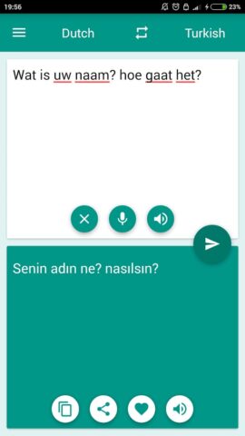 Dutch-Turkish Translator для Android — скриншот 2