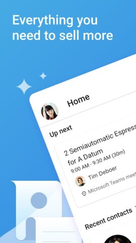 Dynamics 365 Sales для Android — скриншот 1