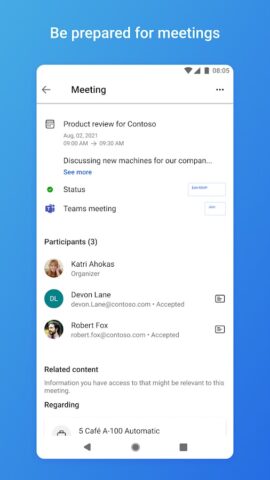 Dynamics 365 Sales для Android — скриншот 3