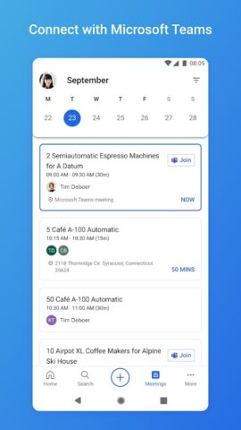 Dynamics 365 Sales для Android — скриншот 5