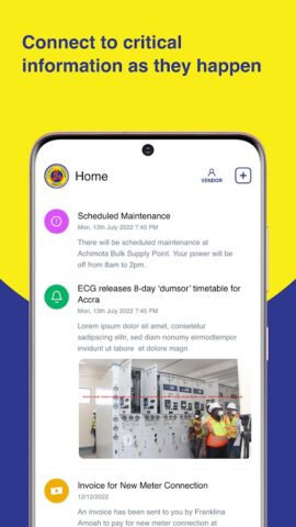 ECG PowerApp для Android — скриншот 1