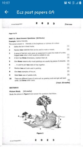 ECZ Past Papers|Answers +AI для Android — скриншот 3