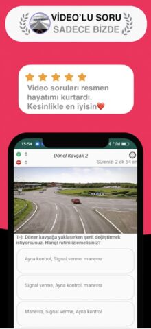 Ehliyet Sınav Soruları 2026 для Android — скриншот 2