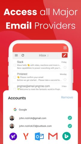 Email Go: All email app & mail для Android — скриншот 2