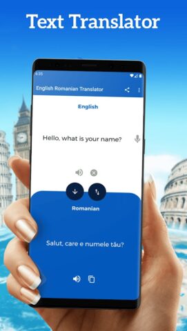 English Romanian Translator для Android — скриншот 1