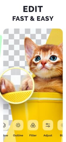 Удаление фона, обрезать фото для iOS — скриншот 3