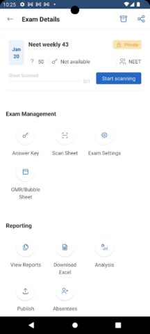 EvalBee (OMR sheet scanner) для Android — скриншот 5