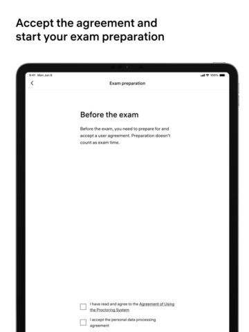 Examus AI proctor для iOS — скриншот 3