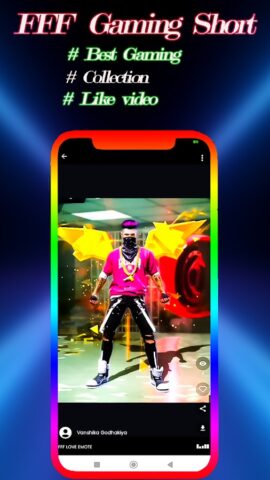 FFF Short Video Gaming App для Android — скриншот 3