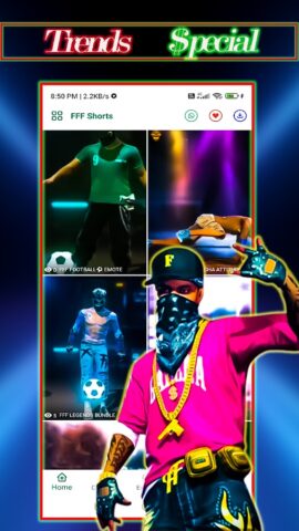 FFF Short Video Gaming App для Android — скриншот 4