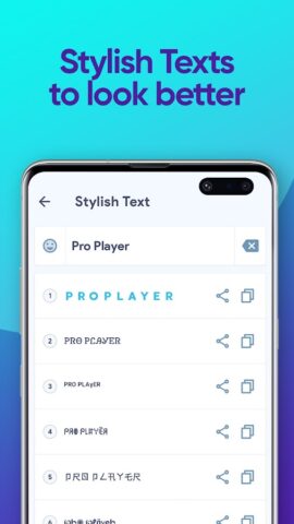Fancy Text Generator для Android — скриншот 3