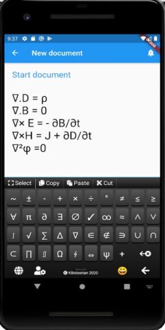 Farsi Keyboard для Android — скриншот 4
