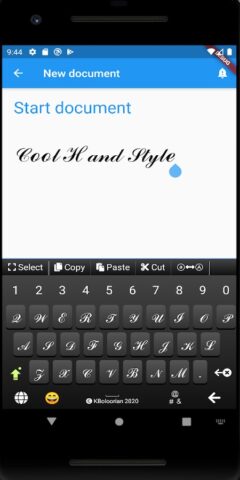 Farsi Keyboard для Android — скриншот 5