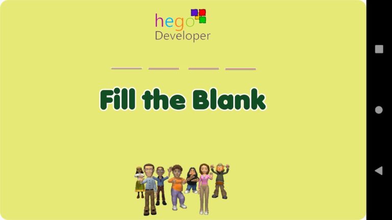 Fill the blanks for Kids. для Android — скриншот 1