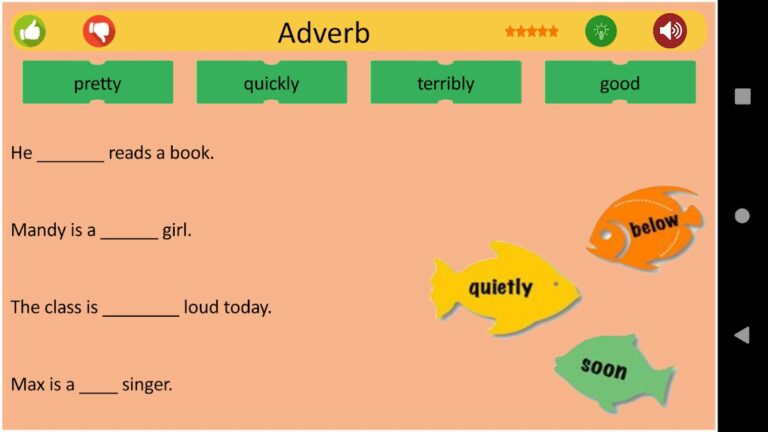 Fill the blanks for Kids. для Android — скриншот 5
