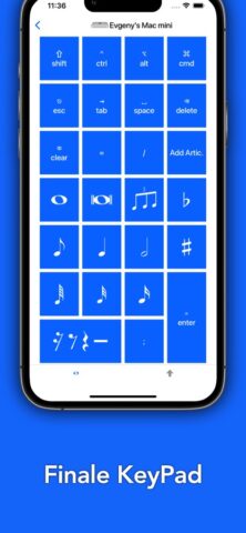 Finale KeyPad для iOS — скриншот 2