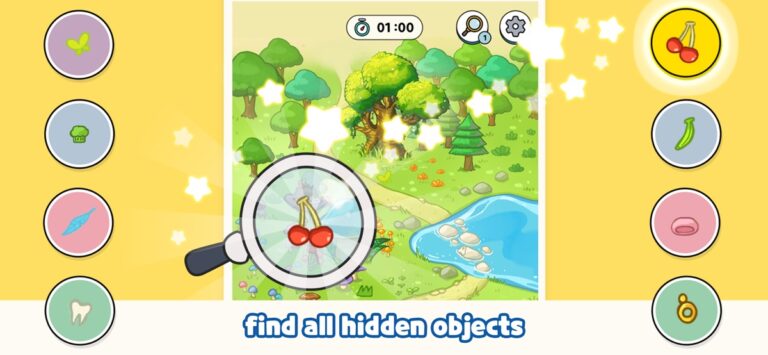 найти спрятанные картинки для iOS — скриншот 1