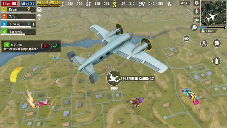 Fire Grand Battle Royale Games для Android — скриншот 1