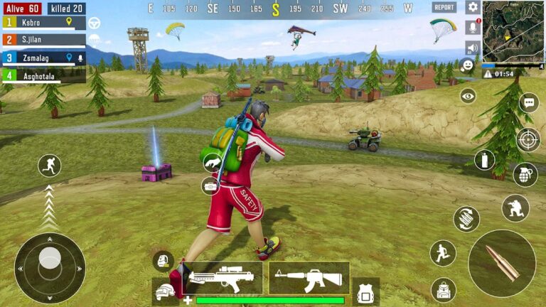 Fire Grand Battle Royale Games для Android — скриншот 2