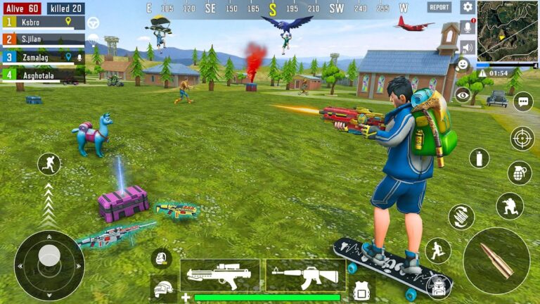 Fire Grand Battle Royale Games для Android — скриншот 3
