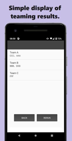 Flexible Grouping для Android — скриншот 2