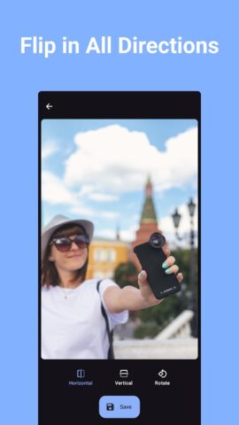 Отразить Изображение — Зеркало для Android — скриншот 2