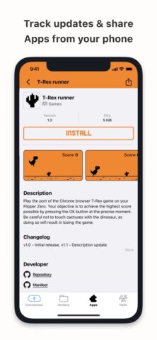 Flipper Mobile App для iOS — скриншот 3