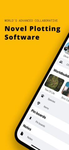 Fortelling — Story Writing App для iOS — скриншот 1