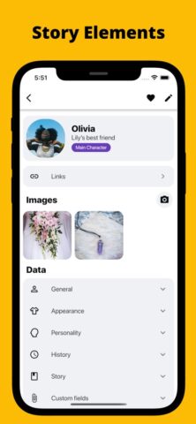Fortelling — Story Writing App для iOS — скриншот 4