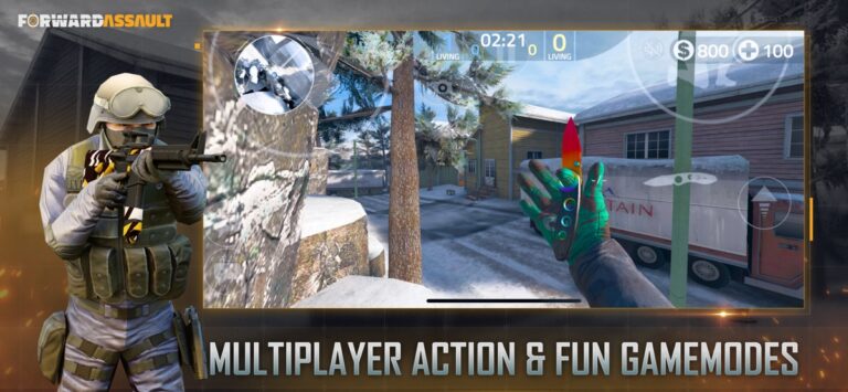 Forward Assault: Фпс Онлайн для iOS — скриншот 1