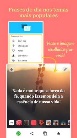 Frases e Mensagens для Android — скриншот 3