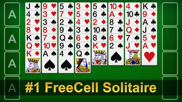 FreeCell Solitaire для Android — скриншот 1
