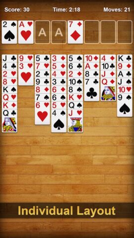 FreeCell Solitaire для Android — скриншот 3