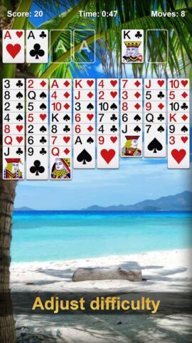 FreeCell Solitaire для Android — скриншот 4