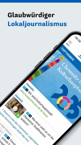 Freie Presse для Android — скриншот 1