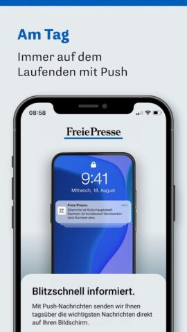 Freie Presse для Android — скриншот 3