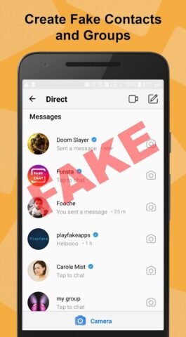 Funsta — Post and Direct Prank для Android — скриншот 2